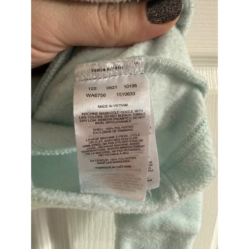 Columbia Kids Light Blue Fleece Zip Up Jacket Size 3T - Picture 5 of 6